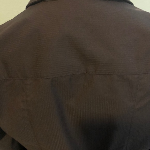 Coldwater Creek brown blazer - Picture 4 of 5